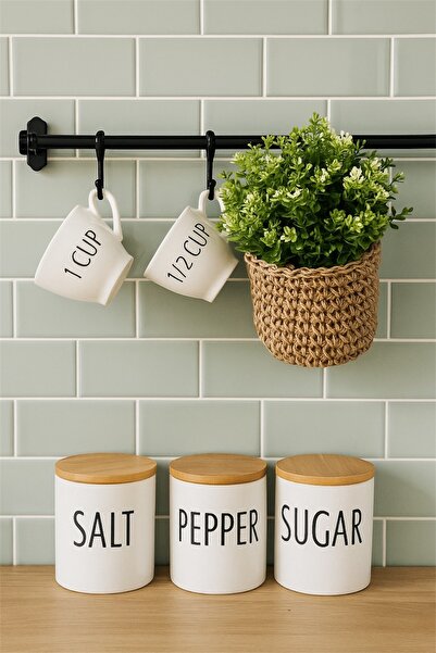 afralya home سلة تنظيم المطبخ متعددة الأغراض لتزيين المنزل (10 سم)