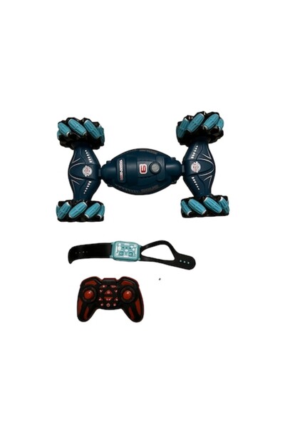 OEM Twist Air Gesture Toy Car, Stunt Car, 2.4 GHz Remote, Watch Remote, Gesture Control, Blue