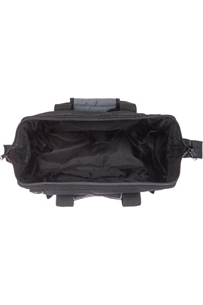 Amazon basics حقيبة أدوات، رمادي/فضي، 32 سم