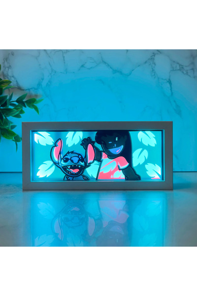 Jade Produck Lilo & Stitch - LED Işık Kutusu