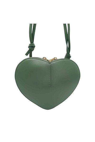 EVoStyle Geantă de damă din piele naturală Élise Heart 622, 18 x 21 x 2.5 cm,...