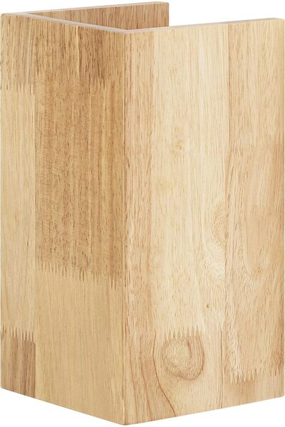 Ledvance Orbis Wood Smart+ Wi‑Fi Indoor LED Wall Lamp, 14W, 3000–6500K, 600 lm, Square, Real Woo