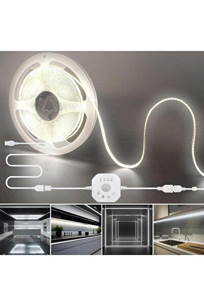 genernic شريط إضاءة LED 320 LED بمستشعر حركة USB 5 فولت من Clearhill، بطول 3 ...