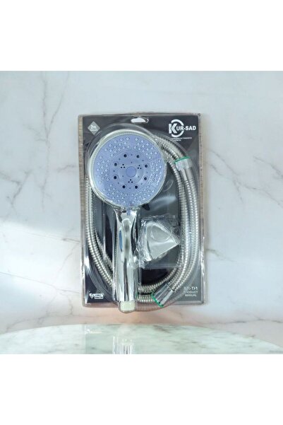 Besthırdavat Kaliteli Büyük Boy Krom Duş Başlığı 150cm Örgülü Hortumlu Mafsal...