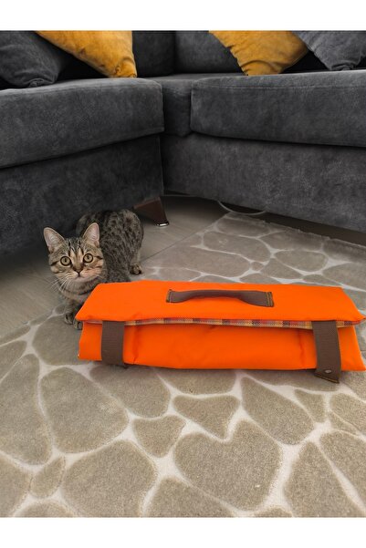 Talay Pet Store Çıtçıtlı Açılabilir Kedi Köpek Yatağı - Kedi Köpek Matı Minde...