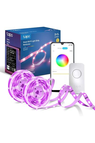 genernic شريط LED الذكي Tapo (TP-Link) RGB، واي فاي، أليكسا وجوجل هوم، 5 أمتا...