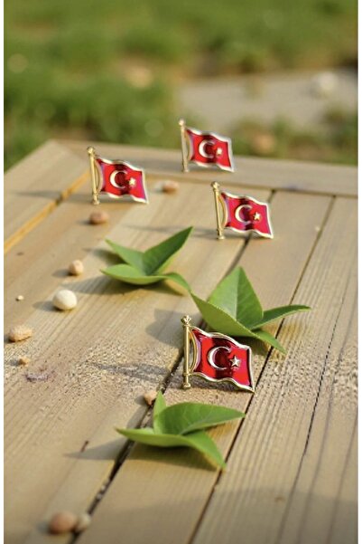 Turkish Flag Lapel Badge Teachers' Day 10 November Republic Day 23 April