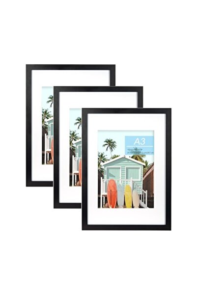 Kennethan Photo Frame, Kennethan, A3, Black, Set of 3