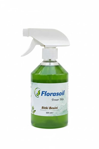 Florasoil 2 Adet Yeşil Yapraklı Bitkiler Ve Tüm Süs Bitkileri Için 500 ml Dal Tomurcuk Ve Çiçek Gelişimi