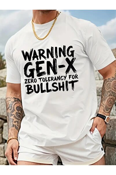 4desire.ro Men's GEN-X Ink T-shirt, Classic Regular Fit, 100% Cotton, Vegan Approved