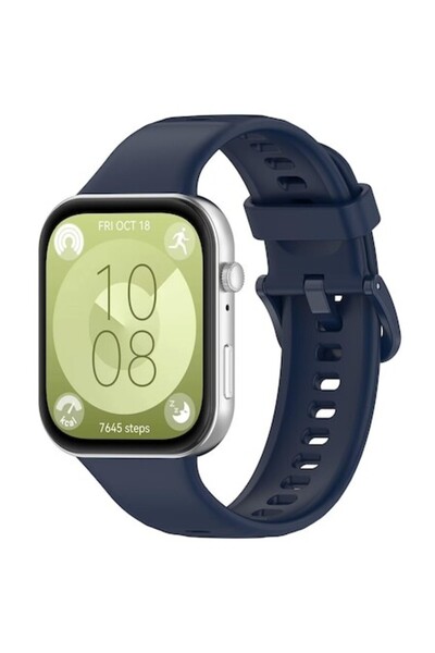 FTRONGRT Set curea silicon pentru Huawei Watch Fit 3, respirabilă (Starlight)