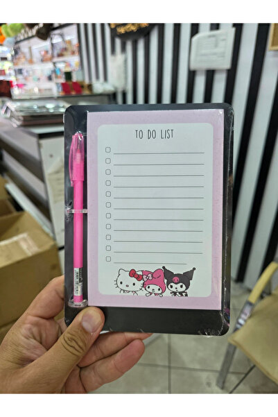 HEDİYEVİM Kuromi to Do List Notebook Set with Pen