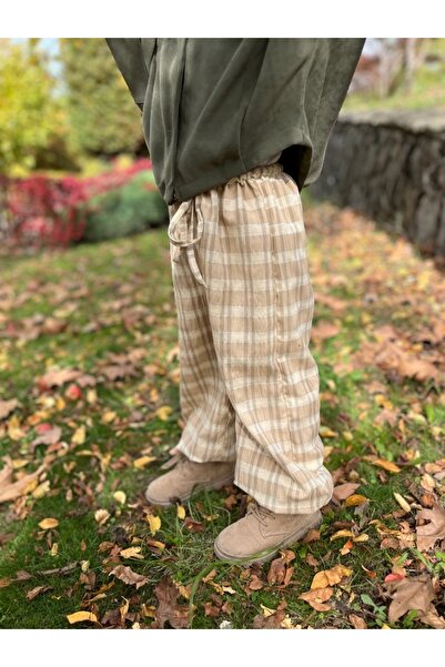 Balerinikizler Baby&Kids Plaid Balloon Pants