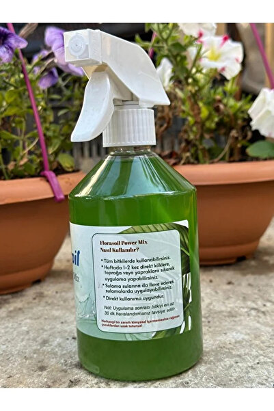 Florasoil Çiçekler İçin En İyi Sıvı Gübre- 500 ML En İyi Kök Gelişimi Ve Dallandırma