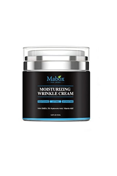 MABOX Cremă hidratantă antirid pentru față cu acid hialuronic și colagen, 55 ml