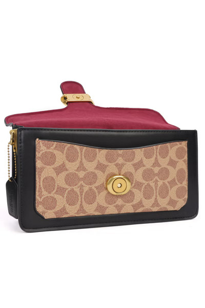 coachoutlet Women's TABBY26 Single-Shoulder Handbag Crossbody Dionysus Bag Black/Khaki