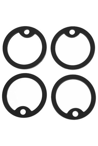 PEUTIER Set de 4 inele din silicon pentru etichete de identificare pentru câi...