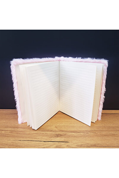 HEDİYEVİM Capybara Plush Notebook Blue