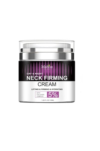 MABOX Neck Firming Day & Night Cream for Neck and Décolleté, Collagen Complex 5%, Retinol, Hyaluro