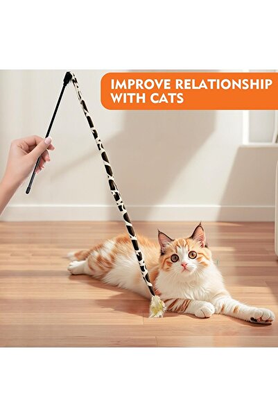 genernic Interactive Cat Toys - 30-Piece Variety Set with Teaser Wand, Cat Tunnel, Tent and Fish Toy (SKY-TOU