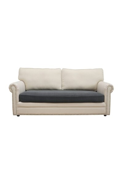 HGD Sofa Cover 2-Seater, Stretch Protective, Washable, Grey