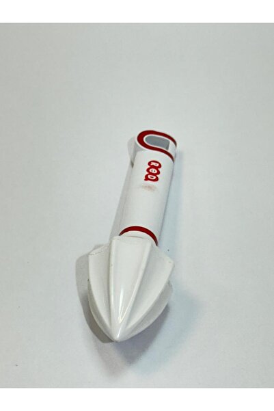 Living Plastic citrus juicer 20 cm, white in red