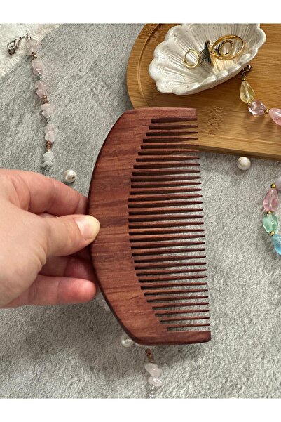 İlya Woodart Wooden Comb, Natural Comb, Rosewood Comb, Hair, Comb