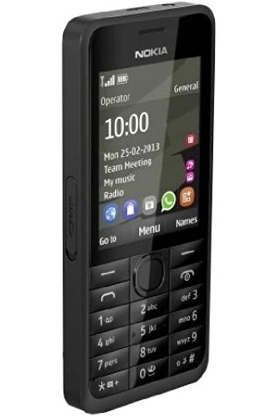 Nokia Asha 301 Single-SIM 256MB ROM + 64MB RAM (Unlocked) - Black