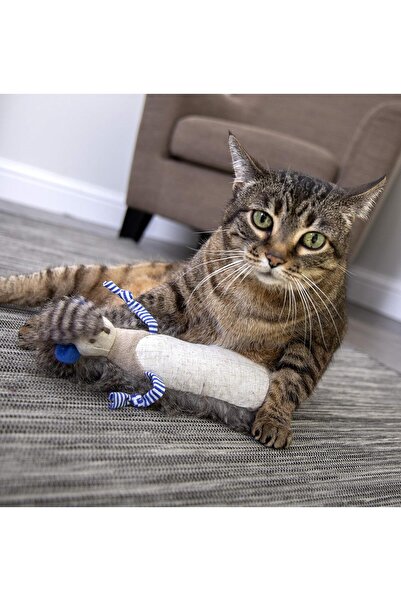 Petlinks Crinkle Kicker Cat Toy - Happy Nip, 9.5 inch