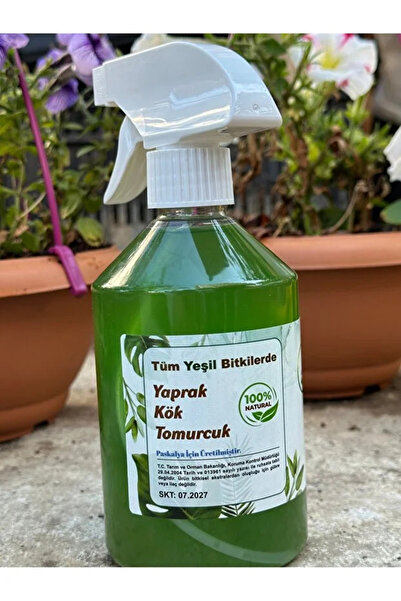 Florasoil 2 Adet Yeşil Yapraklı Bitkiler Ve Tüm Süs Bitkileri Için 500 ml Dal Tomurcuk Ve Çiçek Gelişimi