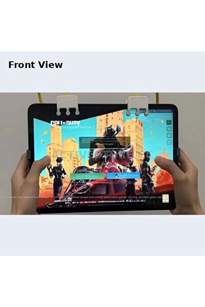 Sarafox FV8 Magnetic Controller with 8 High-Sensitivity Buttons and Turbo Secure Mount; Compatible with All iPads