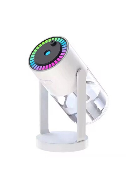 AlfTech NAXSIR Air Humidifier with Star Projection Night Light, 2 Spray Modes, 7 LED Ambient Lights, 300 ml,