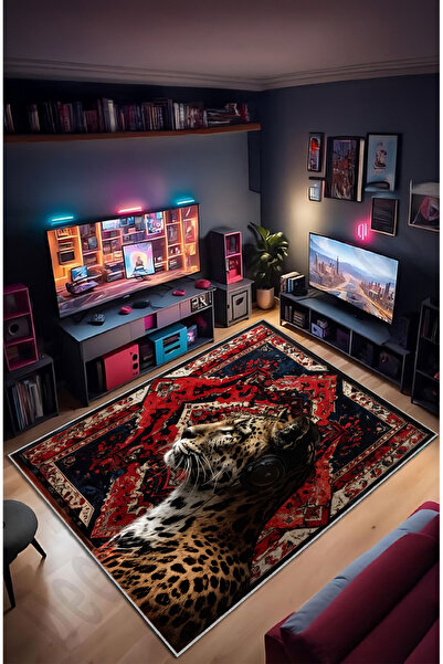 Artızon Dekoratif Kaymaz ÇİTA Gamer Yıkanabilir Halı