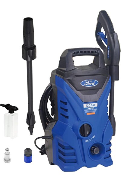 Ford 120 Bar 1500 Watt Compact Electric Pressure Washer For Home,Garden,And C...