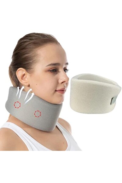 AyrStore Medikal Sünger Boyunluk, Boyun Destek Boyun Düzleşmesi Korse (SMALL)