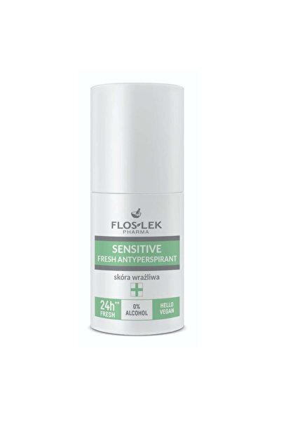 Floslek مزيل العرق ومزيل العرق لمدة 24 ساعة بدون رائحة