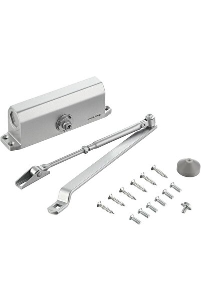 Lawazim جهاز إغلاق أوتوماتيكي للأبواب - هيدروليكي عالي التحمل، 40 كجم، مثبت ع...