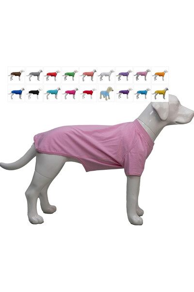 OEM Haină pentru câini Lovelonglong, mărimea XS, basic, bumbac, roz pal