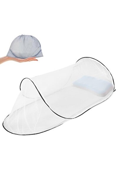 PIASHOW Αναδιπλούμενο κουνουπιέρα, προστασία 360°, για κρεβάτι, 200x100x70 cm