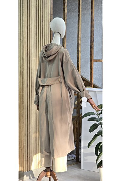 NANTİREA Hooded Trench Casual Cut
