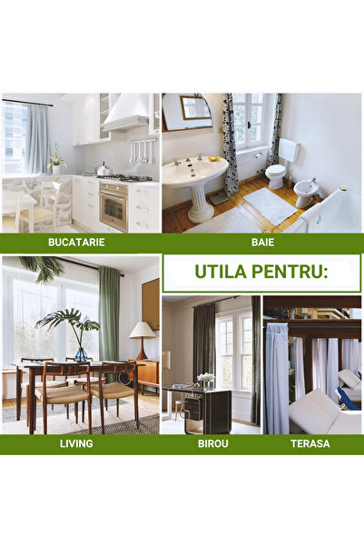 Whimlets Set of 2 x Curtain Rods with Round Finials, 76 - 152 cm, Diameter 1.6 cm, White