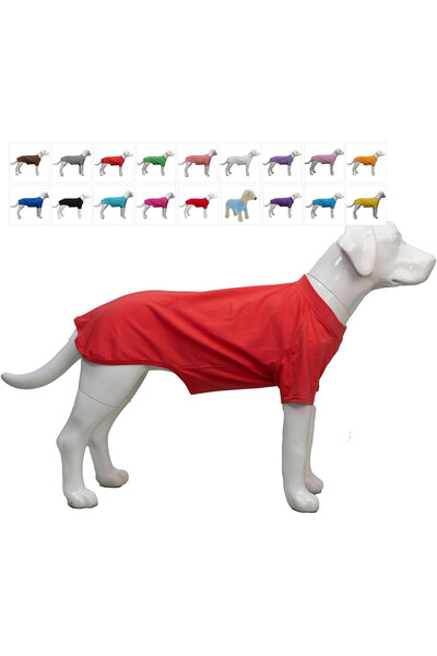 OEM Haină pentru câini Lovelonglong, mărimea S, basic, bumbac, roz coral