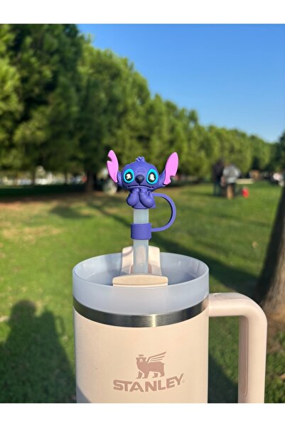 FESECRAFT Thermos Compatible Stitch Accessory/ Stitch / Stitch / Straw Protector/ Straw Case/ Straw Stopper