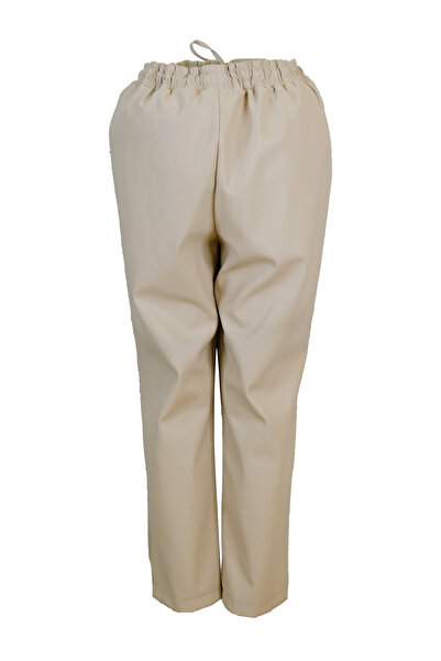 Eskişehir Mağazacılık 5338 Synthesis Pants Front Stitched Leather