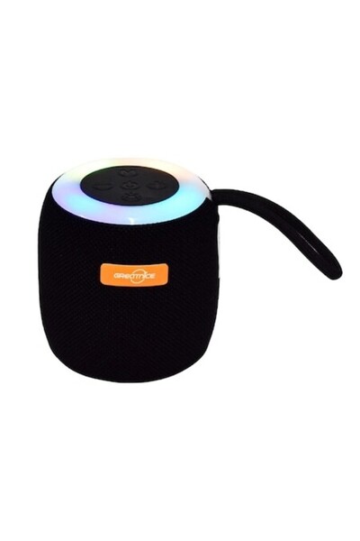 greatnice GTS-1468 Portable Speaker, Bluetooth 5.0, 5W, ambient light, black