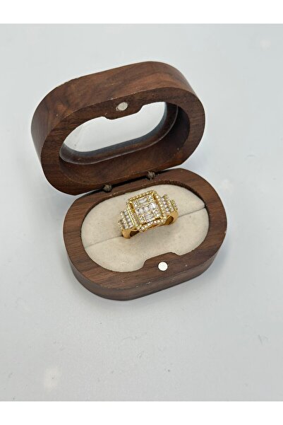 MyladyAccessoriess خاتم من حجر الباجيت (مطلي بالنحاس) 19