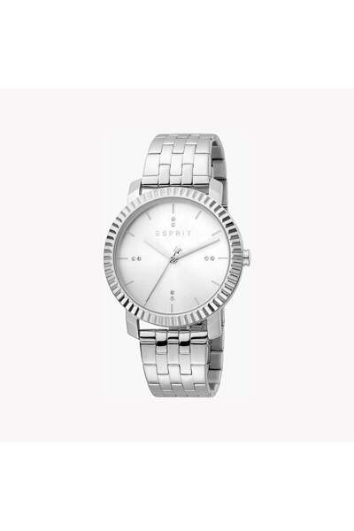 Esprit Women's Silver Stainless Steel Watch, Silver Dial | ES1L185M0045
