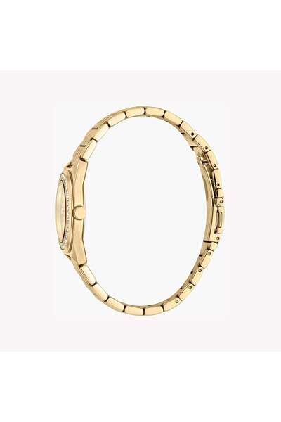 Esprit Women's Gold Stainless Steel Watch, Champagne Dial | ES1L148M0065