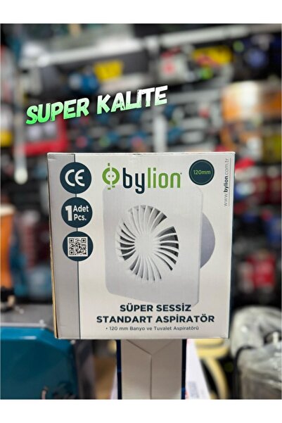 Nalbur Bakkal By Lion Süper Sessiz Aspiratör 120mm Banyo ve Tuvalet Aspiratörü