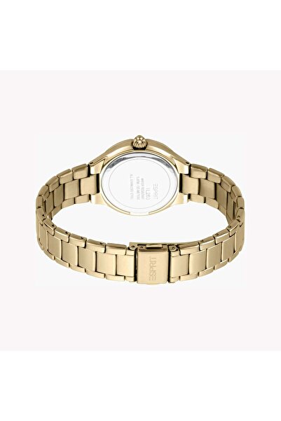 Esprit Women's Gold Stainless Steel Watch, Champagne Dial | ES1L263M0065